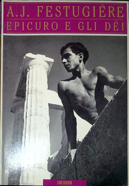Epicuro e gli dei - A. J. Festugiere - copertina
