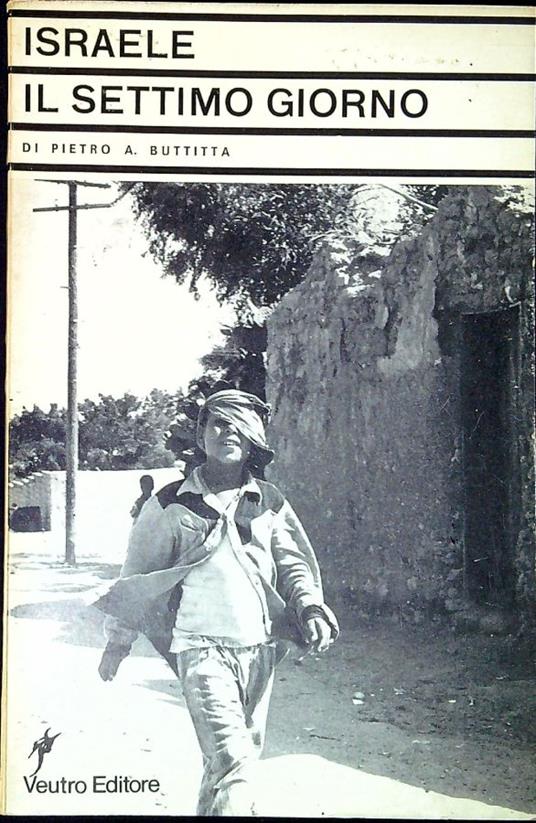 Israele il settimo giorno - Pietro A. Buttitta - copertina