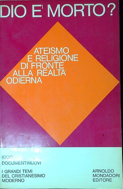 Dio e morto? - Mario Gozzini - copertina