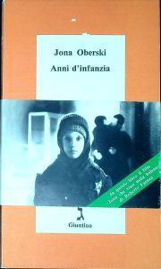 Anni d'infanzia : un bambino nei lager - Jona Oberski - copertina