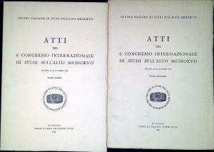 Atti del VI Congresso internazionale di studi sull'alto Medioevo. Longobardi e Lombardia: aspetti di civiltà longobarda - copertina