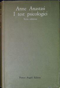 I test psicologici - Anne Anastasi - copertina