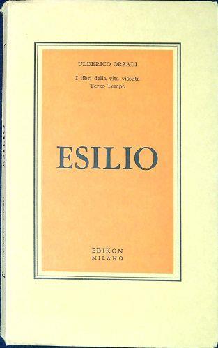 Esilio - copertina