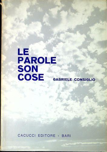 Le parole son cose - copertina