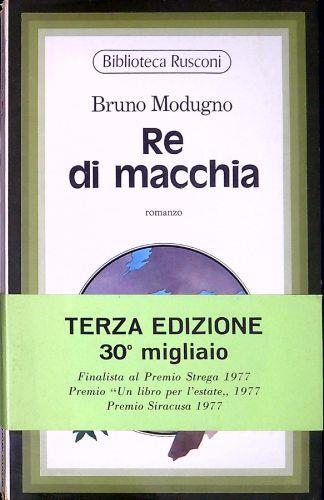 Re di macchia - Bruno Modugno - copertina