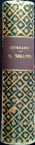 Il saluto - Oreste Giordano - copertina