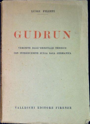 Gudrun - Luigi Filippi - copertina