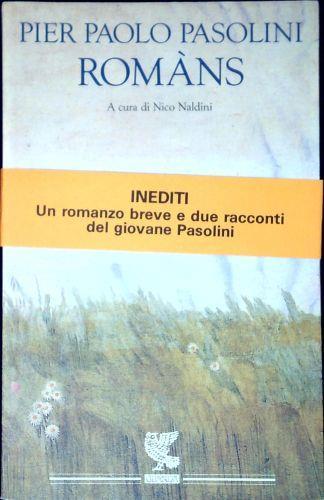 Romans - Pier Paolo Pasolini - copertina
