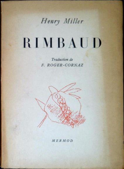 Rimbaud - Henry Miller - copertina