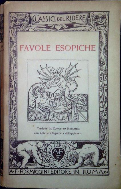 Favole esopiche - copertina