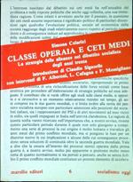 Classe operaia e ceti medi : la strategia delle alleanze nel dibattito socialista degli anni Trenta