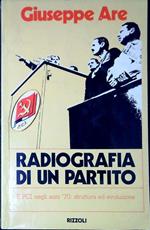 Radiografia di un partito : il PCI negli anni '70 struttura ed evoluzione