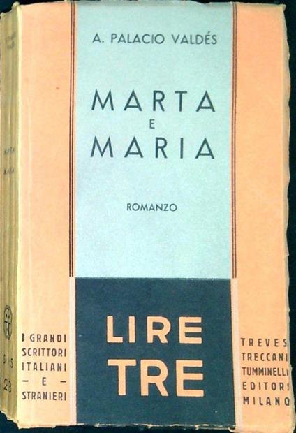Marta e Maria - copertina