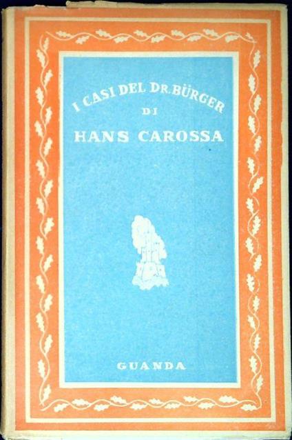 I casi del dr. Burger - copertina