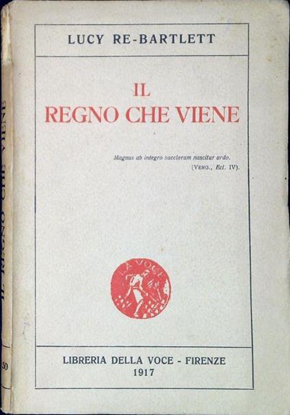 Il regno che viene - copertina