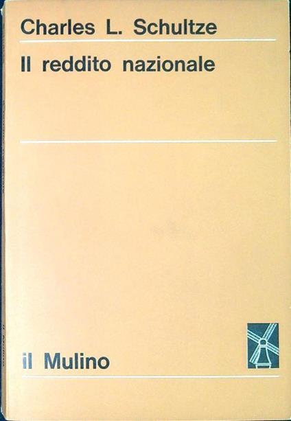 Il reddito nazionale - copertina