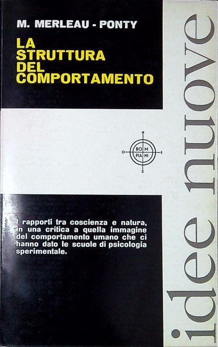 La struttura del comportamento - Maurice Merleau-Ponty - copertina