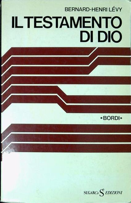 Il testamento di dio - copertina