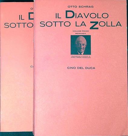 Il diavolo sotto la zolla - Otto Schrag - copertina