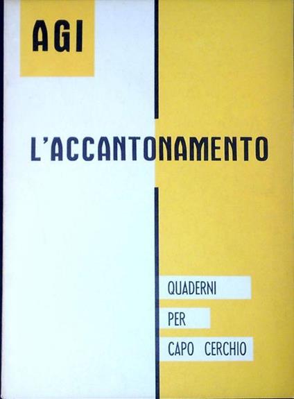 L' accantonamento - copertina