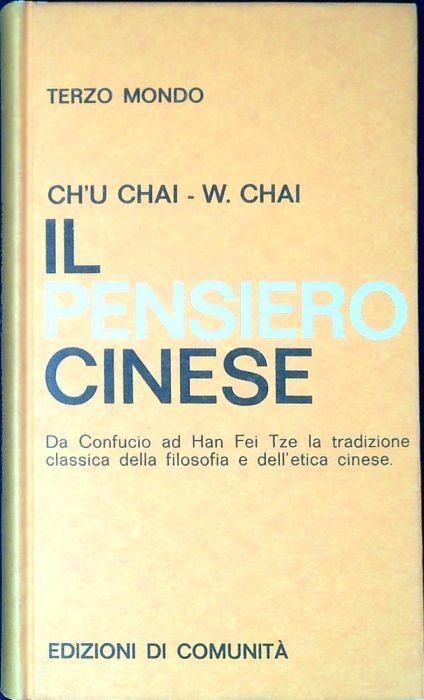 Il pensiero cinese - copertina