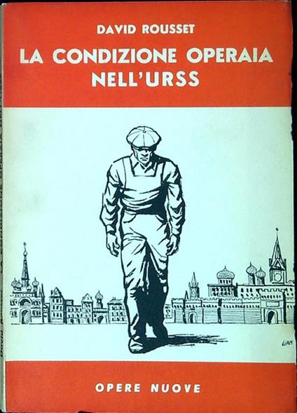 La condizione operaia nell'URSS - David Rousset - copertina