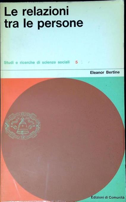 Le relazioni tra le persone - copertina