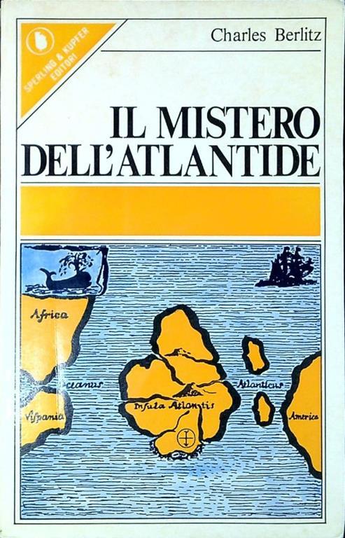 Il mistero dell'Atlantide - Charles Berlitz - copertina