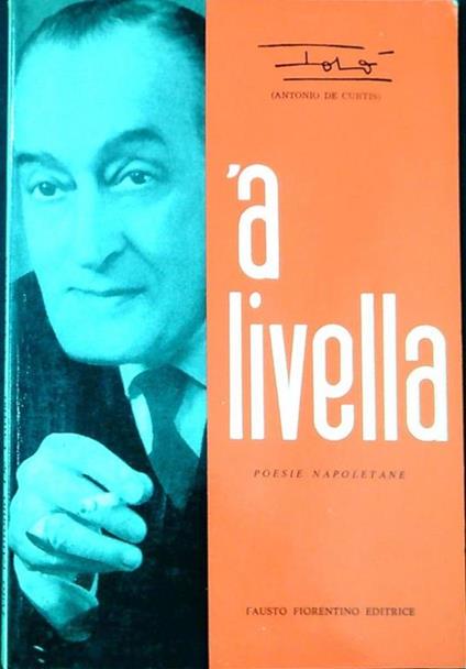 A' livella - copertina
