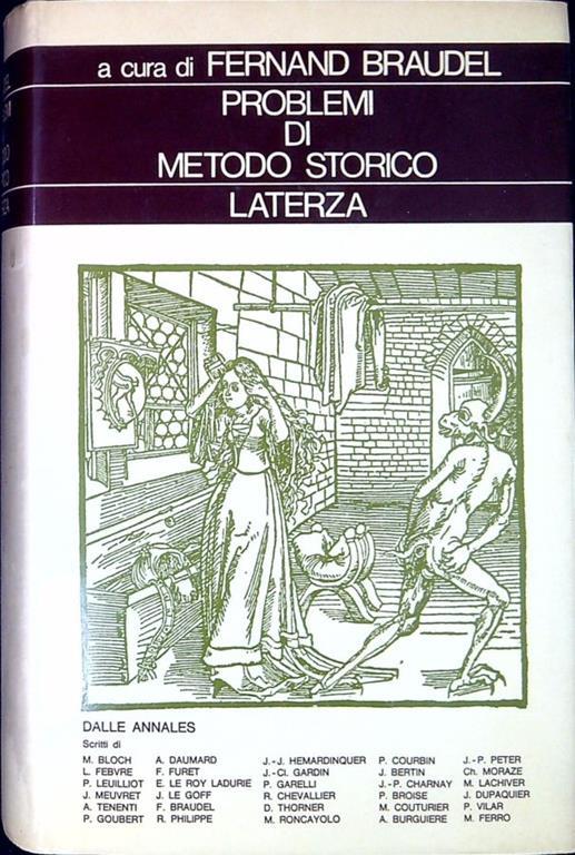 Problemi di metodo storico - Fernand Braudel - copertina