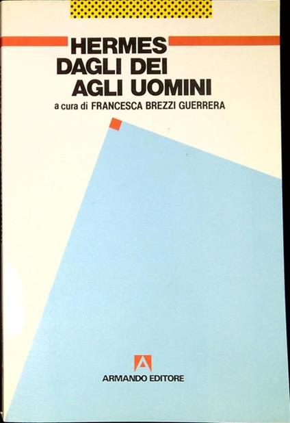 Hermes dagli dei agli uomini - copertina