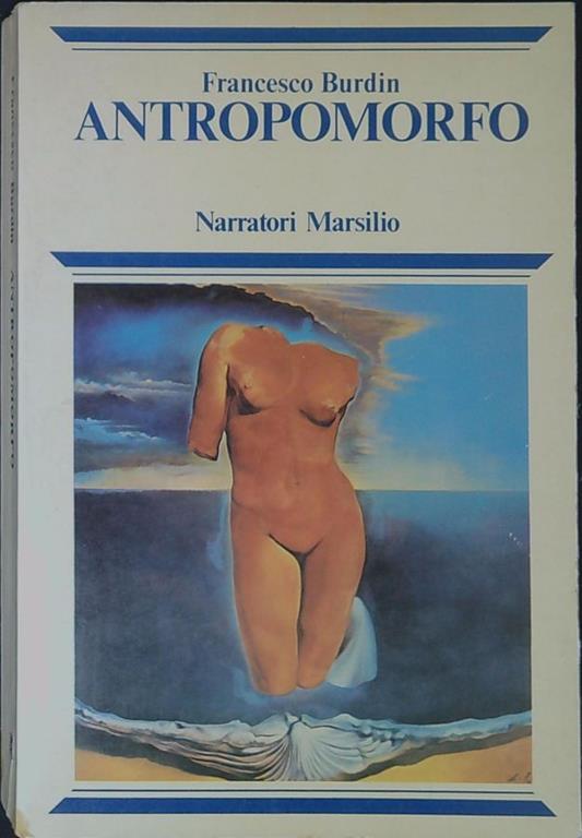 Antropomorfo - Francesco Burdin - copertina