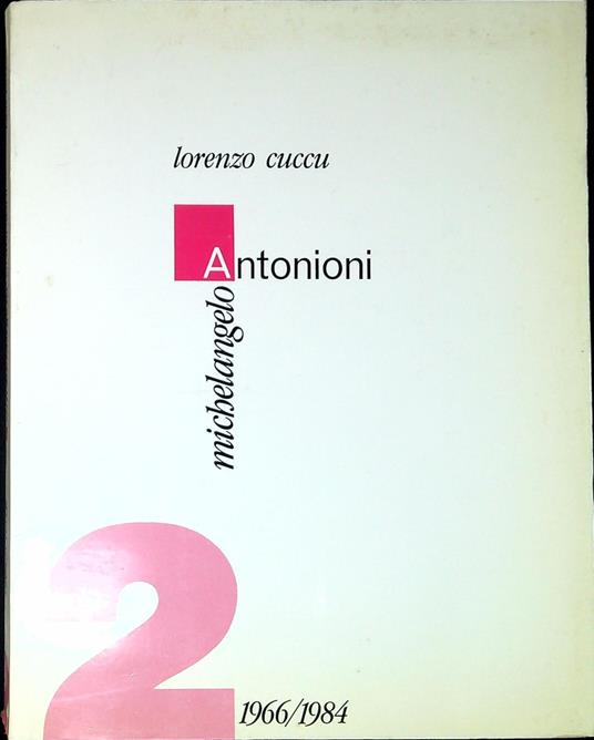 Michelangelo Antonioni, 1966-1984 - copertina