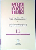 Adamantius. Notiziario del Gruppo italiano di ricerca su ?Origene e la tradizione alessandrina? (Vol. 11)