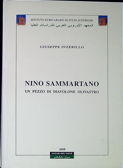 Nino Sammartano : un pezzo di diavolone olivastro - Giuseppe Inzerillo - copertina