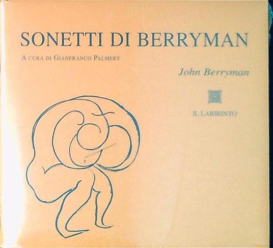 Sonetti di Berryman - copertina