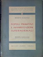 Popoli primitivi e manifestazioni supernormali