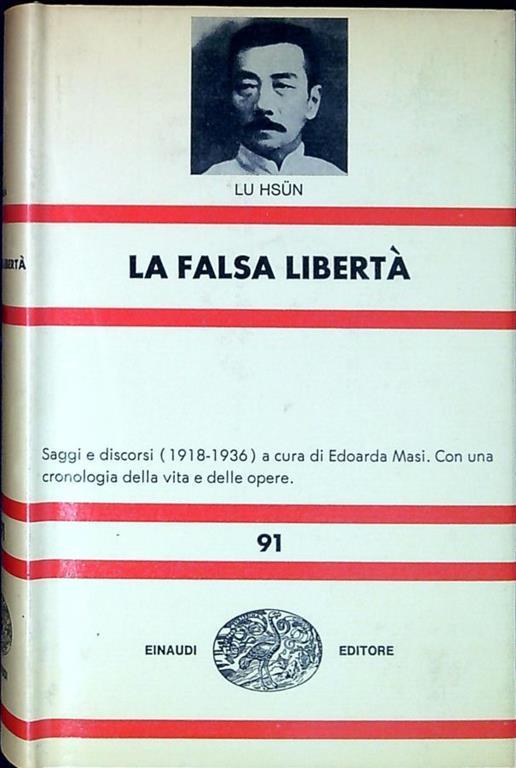 La falsa libertà - Xun Lu - copertina