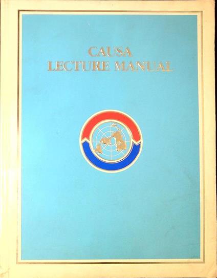 Causa lecture manual - copertina