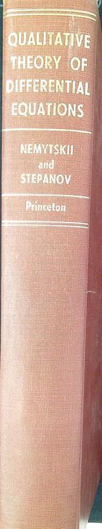 Qualitative theory of differential equations