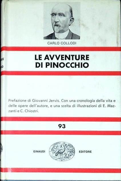 Le avventure di pinocchio - Carlo Collodi - copertina