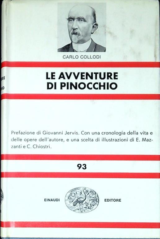 Le avventure di pinocchio - Carlo Collodi - copertina
