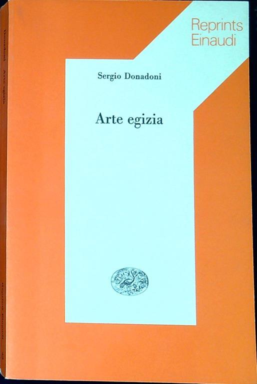Arte egizia - Sergio Donadoni - copertina