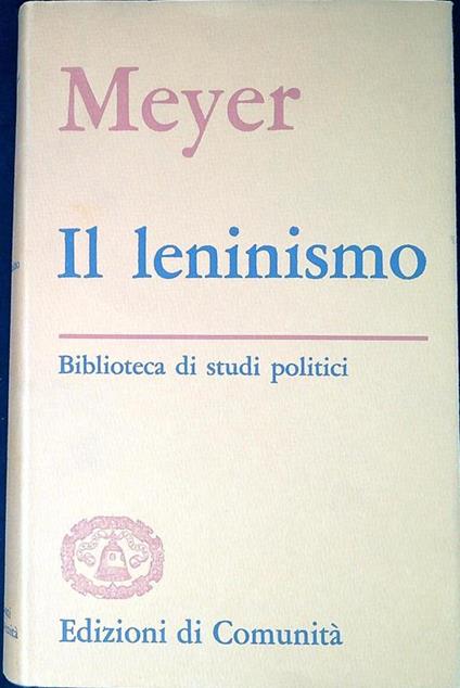 Il leninismo - copertina