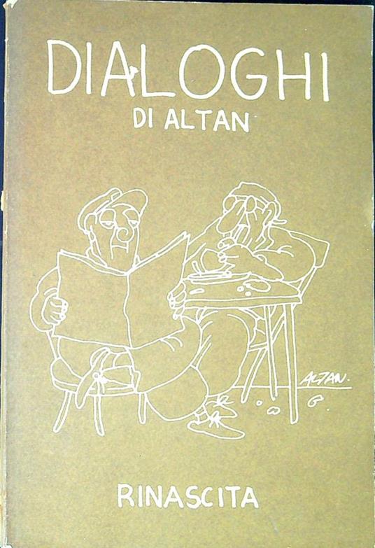 Dialoghi di Altan - Ottavio Cecchi - copertina