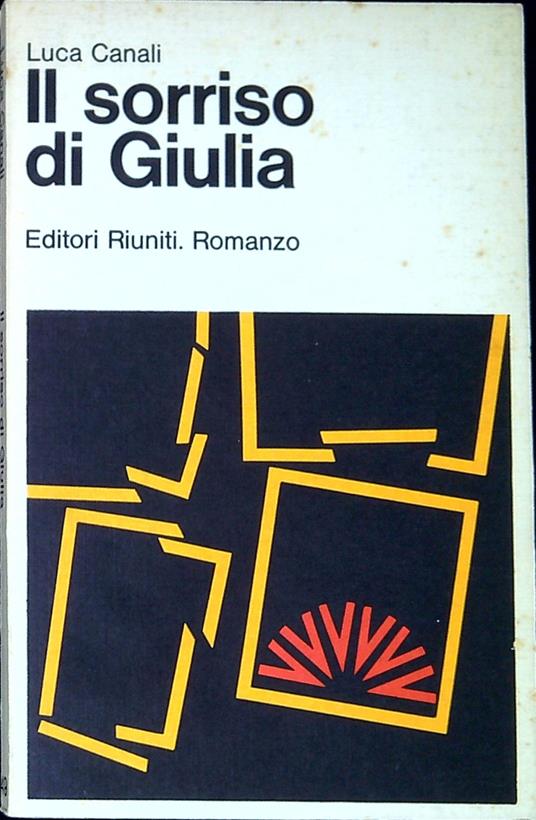 Il sorriso di Giulia - Luca Canali - copertina