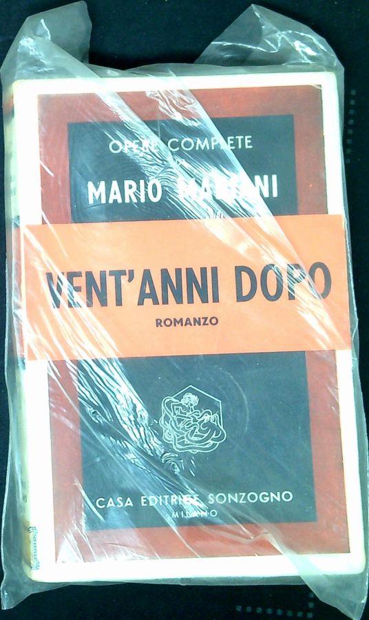 Vent'anni dopo - Mario Mariani - copertina