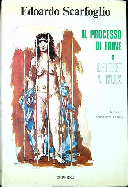 Il processo di Frine Lettere a Lydia - copertina