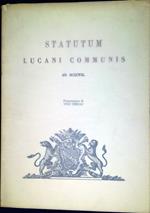 Statutum lucani communis : an. 1308