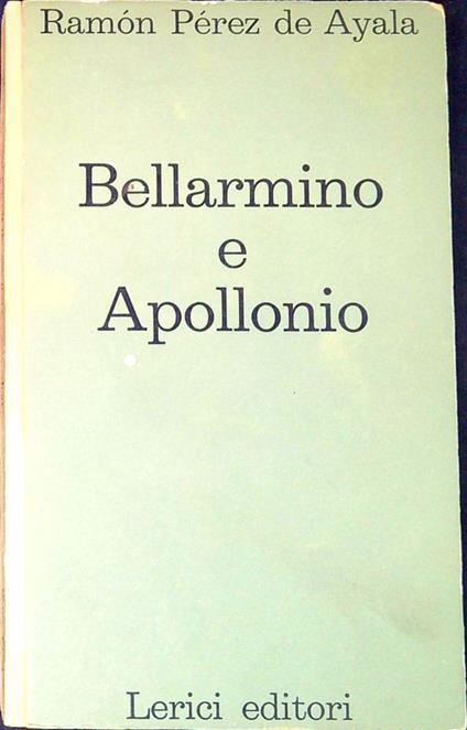 Bellarmino e Apollonio - copertina